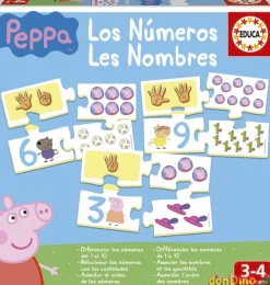 Los numeros peppa pig