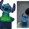 Luz nocturna c/altavoz stitch cambia de color, luz suave.
