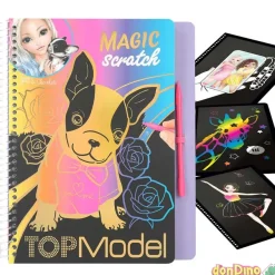 Magic scratch book top model