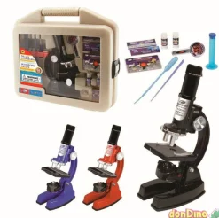 Maletin microscopio deluxe 48 pzas.