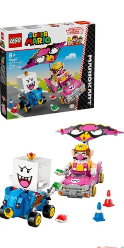 Mario y rey boo lego mario kart 512 pzas.