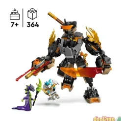 Meca de mision cole y zane lego ninjago 364 pzas.