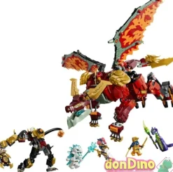 Meca Dragón Transformable Wyldfyre Lego Ninjago - 821 pzas.
