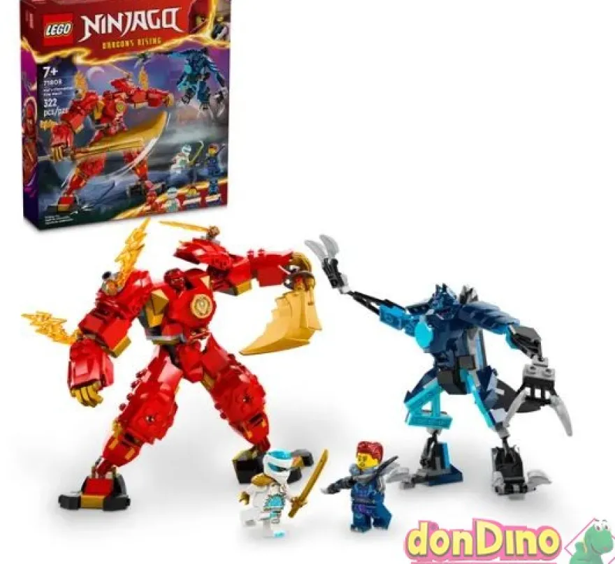Meca elemental fuego de kai lego ninjago
