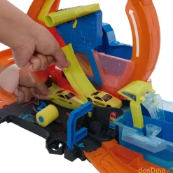 Megalooping de lavado de coches hot wheels city color shifters