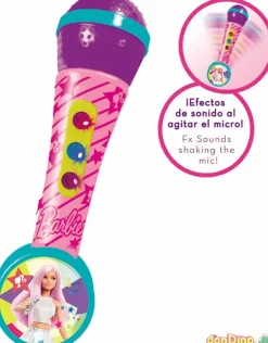 MicrÓfono barbie luz y sonido