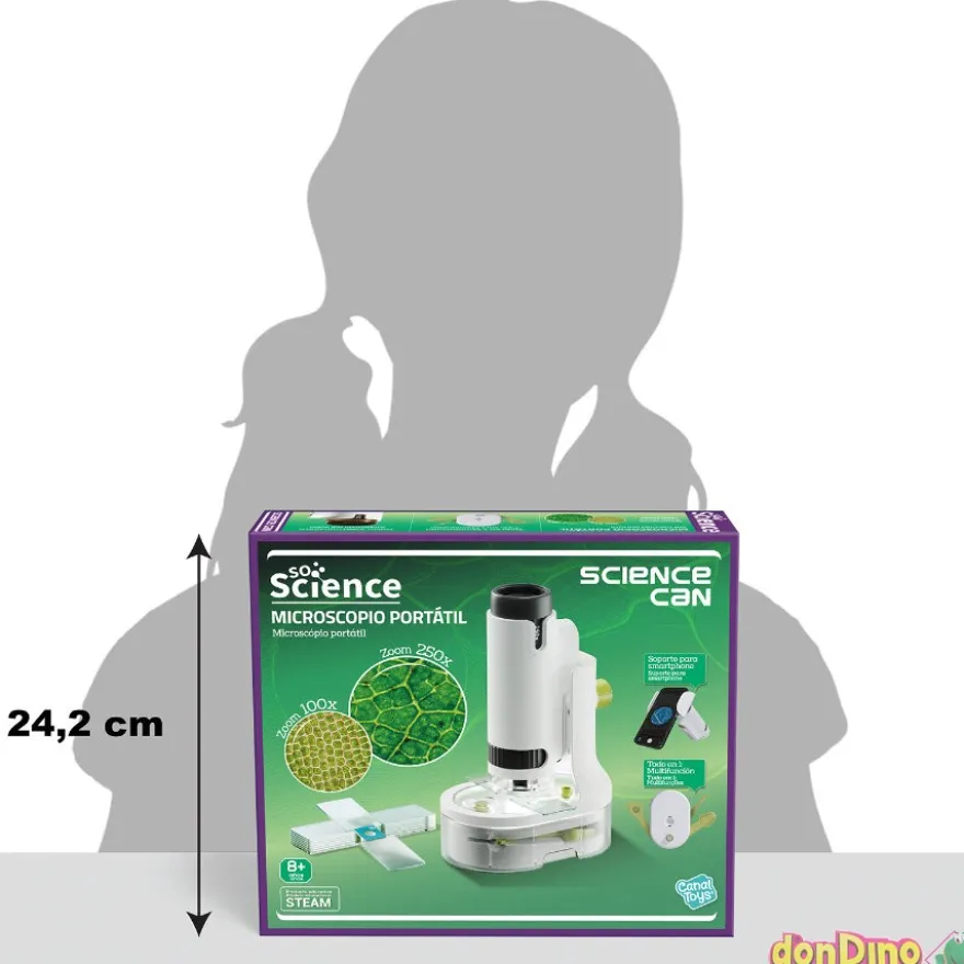 Microscopio portatil so science