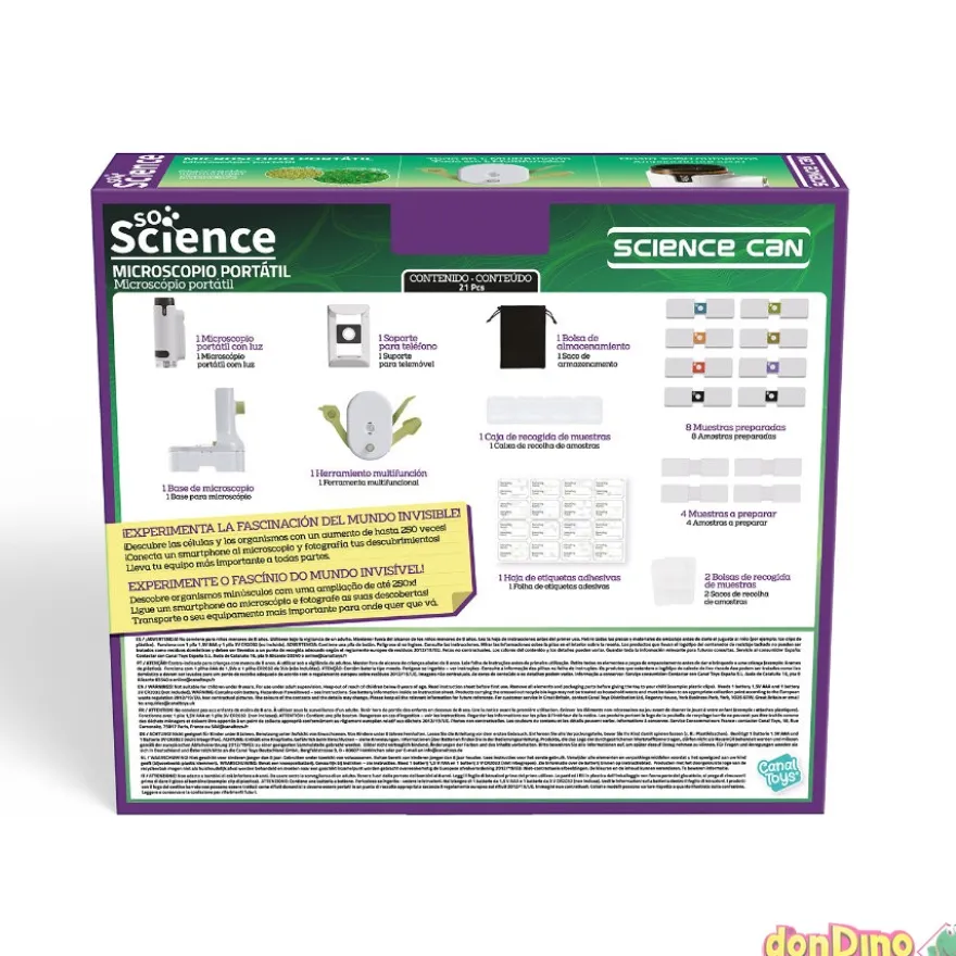 Microscopio portatil so science