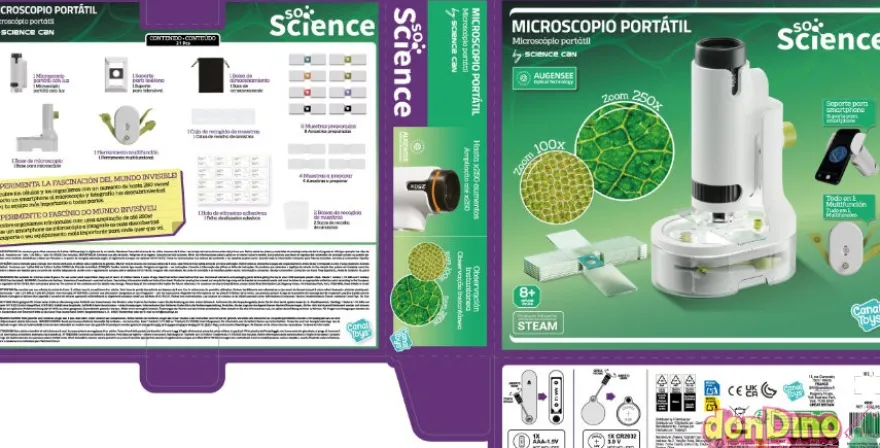 Microscopio portatil so science