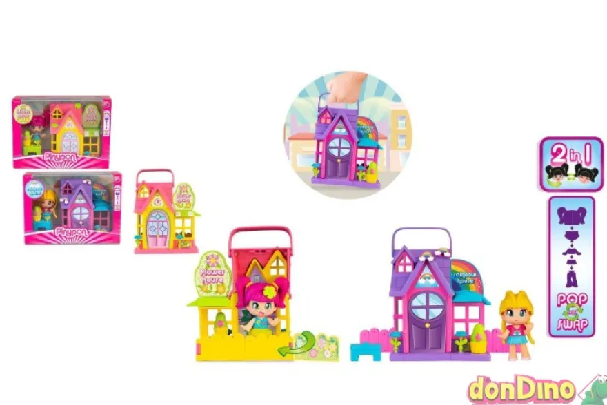 Mini casa pinypon surtida