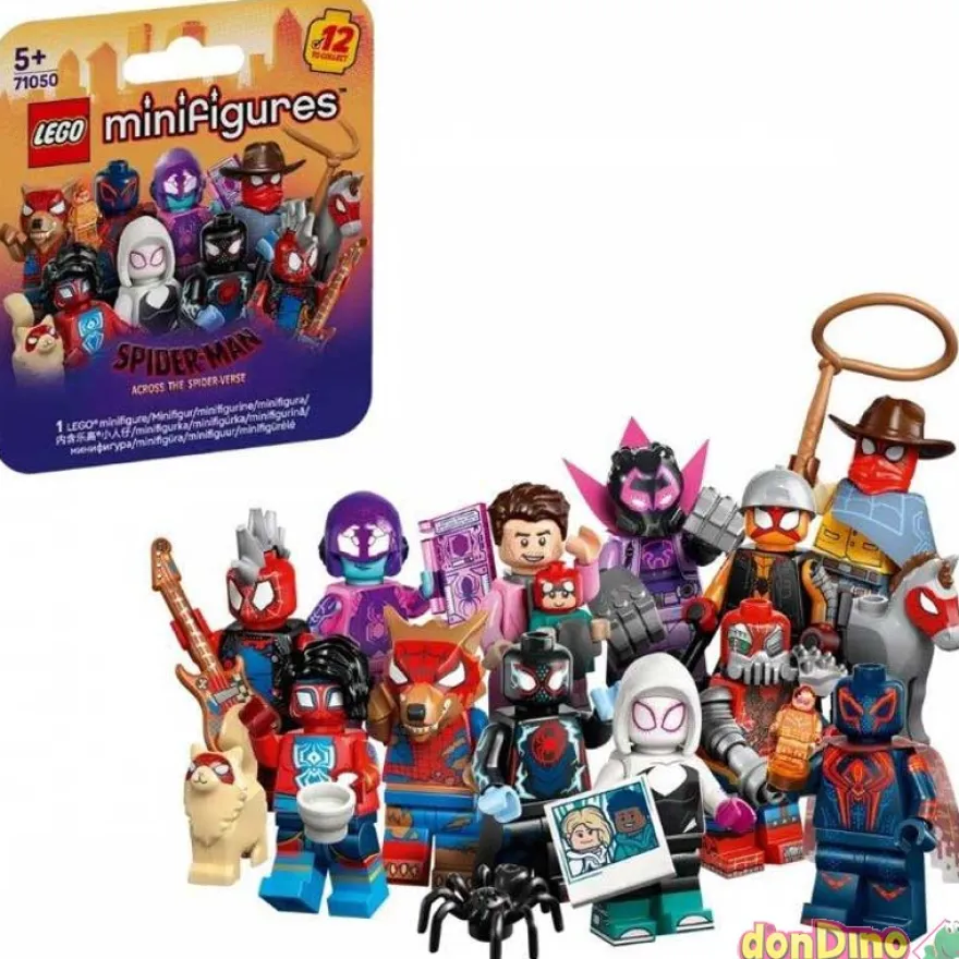 Minifigura lego spider-man cruzando el multiverso