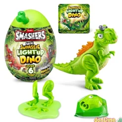 Mini jurassic light up dino smasher con luz - huevo sorpresa