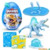 Mini jurassic light up ice age dino smashers - con luz - 6 sorpresas