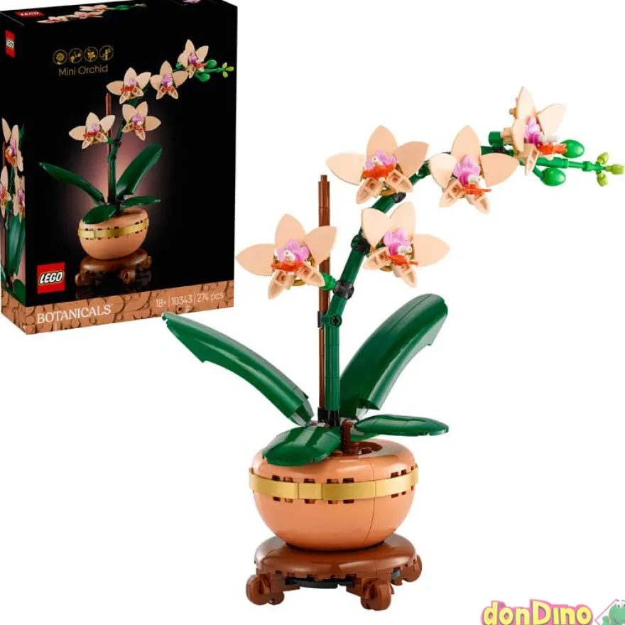Mini orquidea lego botanicals 274 pzas.