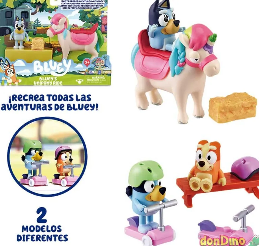 Mini vehiculos bluey surtidos