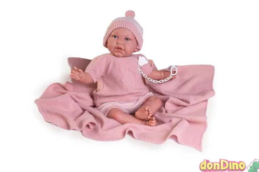 Mi primer reborn daniela 52 cm. cuerpo blando - c/toquilla