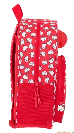 Mochila colegial hello kitty 42 cm. iconic - adaptable