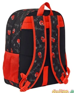 Mochila colegial spider-man 42 cm. adaptable carrito