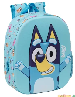 Mochila infantil 3d bluey