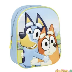 Mochila infantil 3d bluey