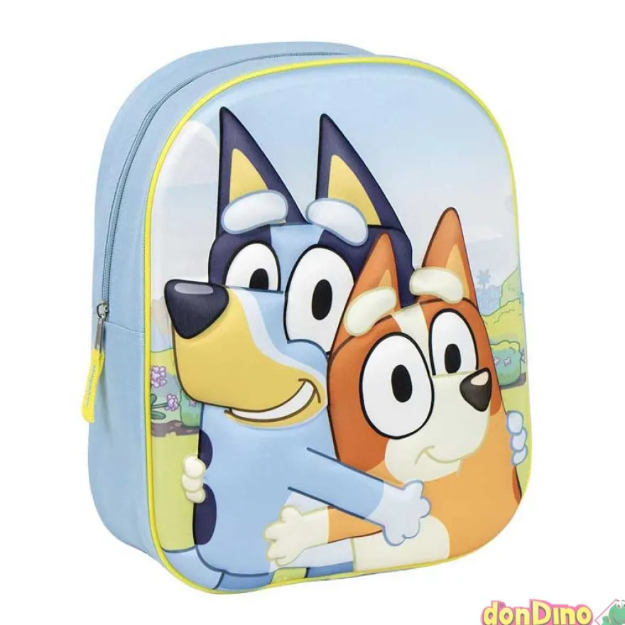 Mochila infantil 3d bluey