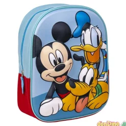 Mochila infantil 3d mickey y pluto