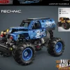 Monster jam grave diggert fuego y hielo lego technic - 263 pzas.