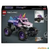 Monster jam sparkle smash lego technic - con motor de carga manual - 243 pzas.