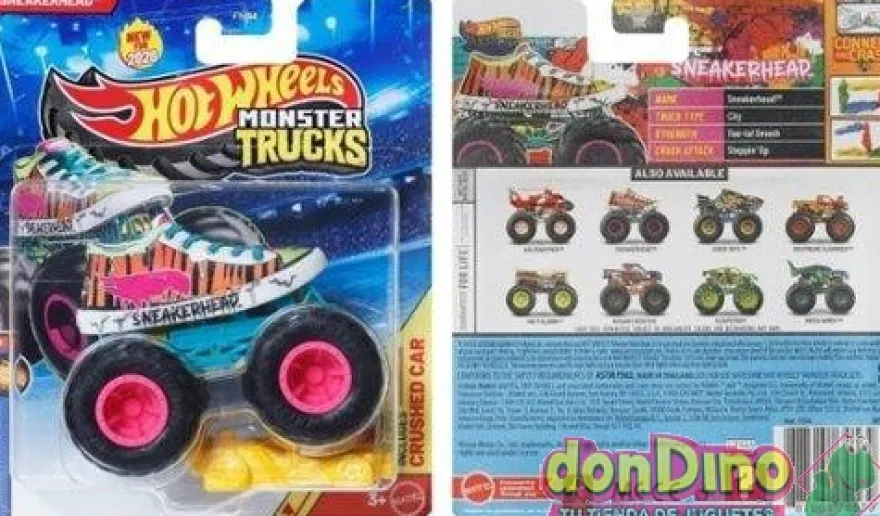 Monster truck 1:64 hot wheels