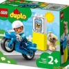 Moto de policia lego duplo