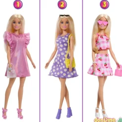 Muñeca barbie dream closet 25 pzas. vestidos y accesorios - 90 cm.