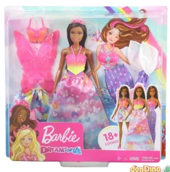 Muñeca barbie dreamtopia c/vestidos