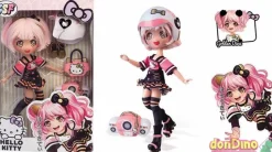 Muñeca hello kitty diva roller