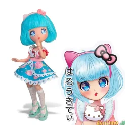 Muñeca hello kitty manga surtidas