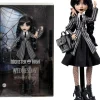 Muñeca miercoles addams monster high - uniforme de colegio