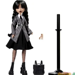 Muñeca miercoles addams monster high - uniforme de colegio