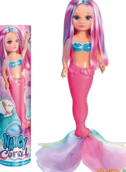 Muñeca nancy coral 45 cm.