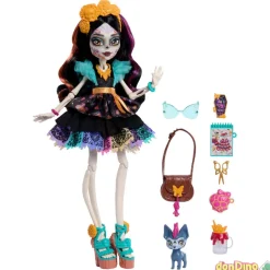 Muñeca skelita calaveras monster high