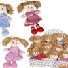Muñeca trapo alicia 30 cm. surtidas surtidos