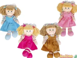 Muñeca trapo carol 40 cm. surtidas