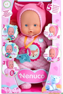 Muñeco nenuco blandito 5 funciones