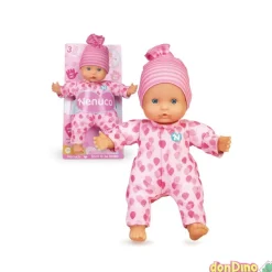 Muñeco nenuco 3 funciones rosa