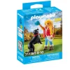 Mujer c/perro de montaña playmobil my life - 5 pzas.