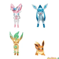 Multi-Pack Evolution Pokémon Acabado Especial Eevee,Lefeon,Glaceon,Sylveon