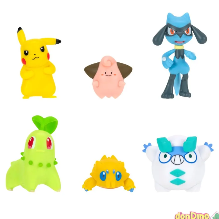 Multipack pokemon 6 figuras combate