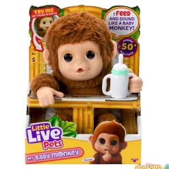 My baby monkey little live pets mango +50 sonidos