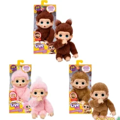My baby monkey minis little live pets surtidos +20 sonidos