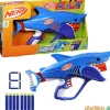 Nerf jr wild sharkfire c/8 dardos