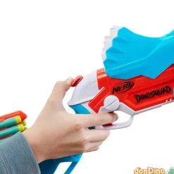 Nerf tricera-blast dinosquad c/12 dardos