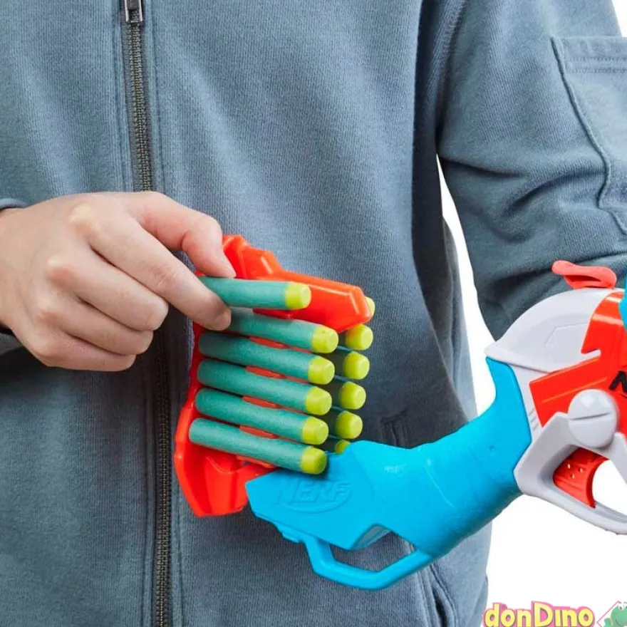Nerf tricera-blast dinosquad c/12 dardos